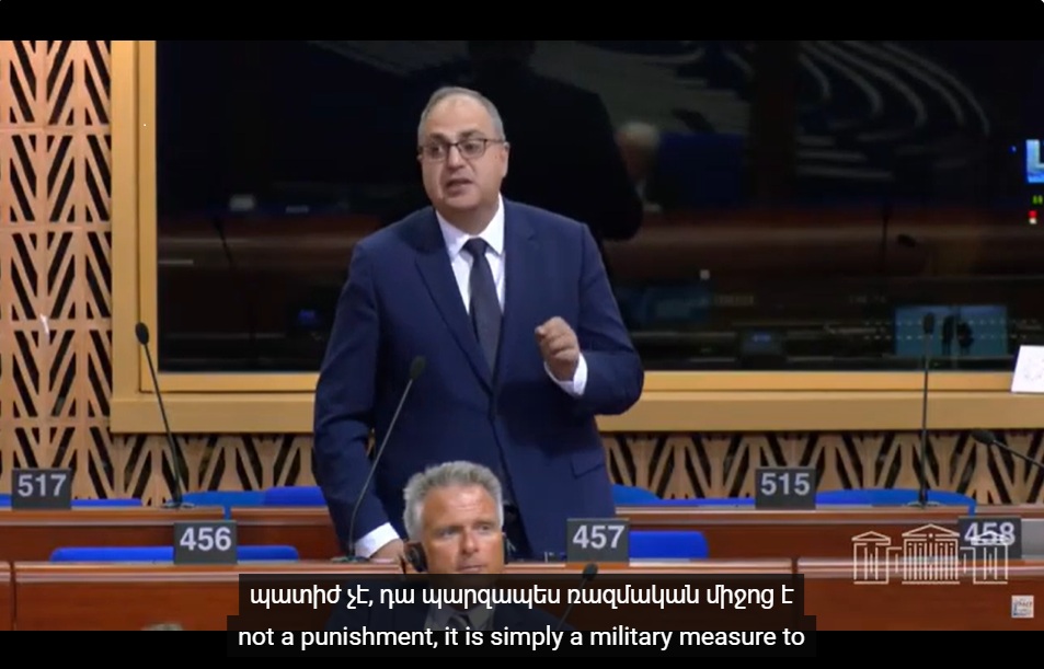 Ռազմագերիների հայրենադարձման անհիմն ձգձգումն ինքնին միջազգային հանցագործություն է. Վլադիմիր Վարդանյան